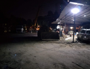 忙碌的夜晚，只為提供可靠及時(shí)的服務(wù)